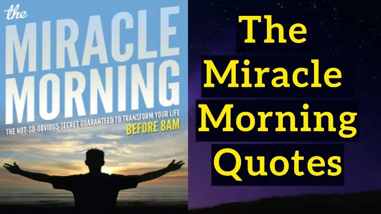 The Miracle Morning Quotes