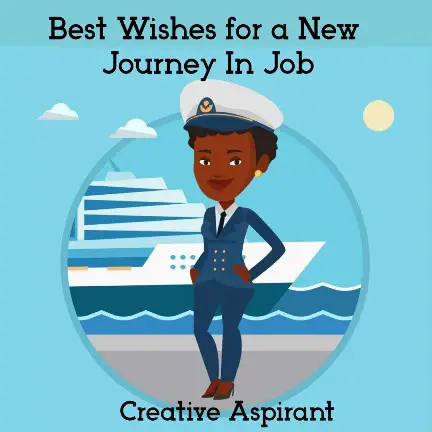 Best Wishes for a New Journey In Job