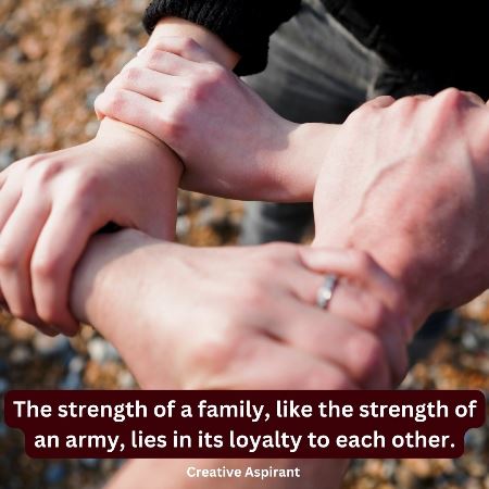 Quotes About Family Strength During Hard Times