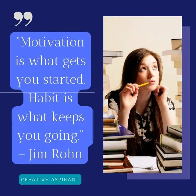 Daily Habits Quotes for Sustained Study Motivation