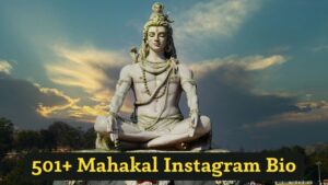 Mahakal Instagram Bio
