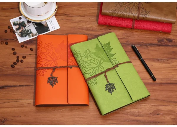 Vintage PU Leather Notebook - A5, A6, A7 Sizes | Journal & Sketchbook - Image 23