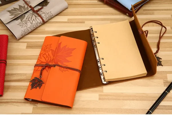 Vintage PU Leather Notebook - A5, A6, A7 Sizes | Journal & Sketchbook - Image 31