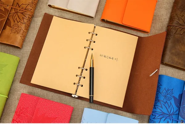 Vintage PU Leather Notebook - A5, A6, A7 Sizes | Journal & Sketchbook - Image 22