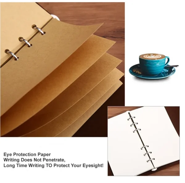 Vintage PU Leather Notebook - A5, A6, A7 Sizes | Journal & Sketchbook - Image 29