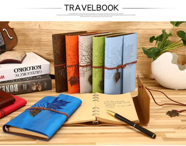 Vintage PU Leather Notebook - A5, A6, A7 Sizes | Journal & Sketchbook - Image 30
