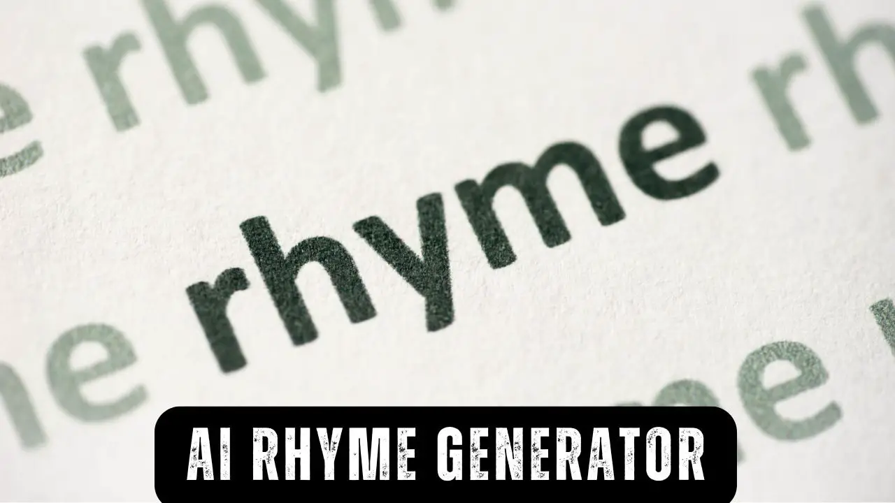 AI Rhyme Generator