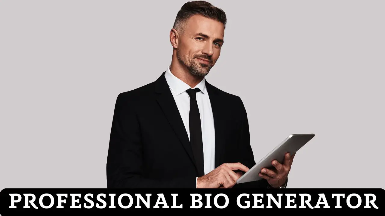 Professional Bio Generator