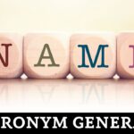 Backronym Generator