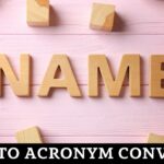 Name to Acronym Converter