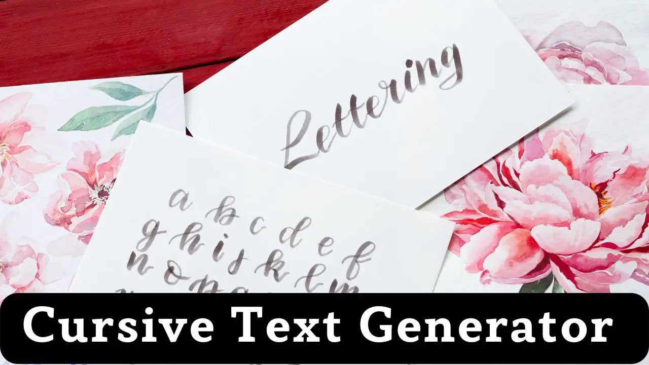 Cursive Text Generator