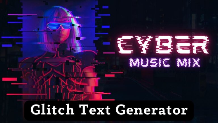Corrupted Text Example Glitch Text Generator
