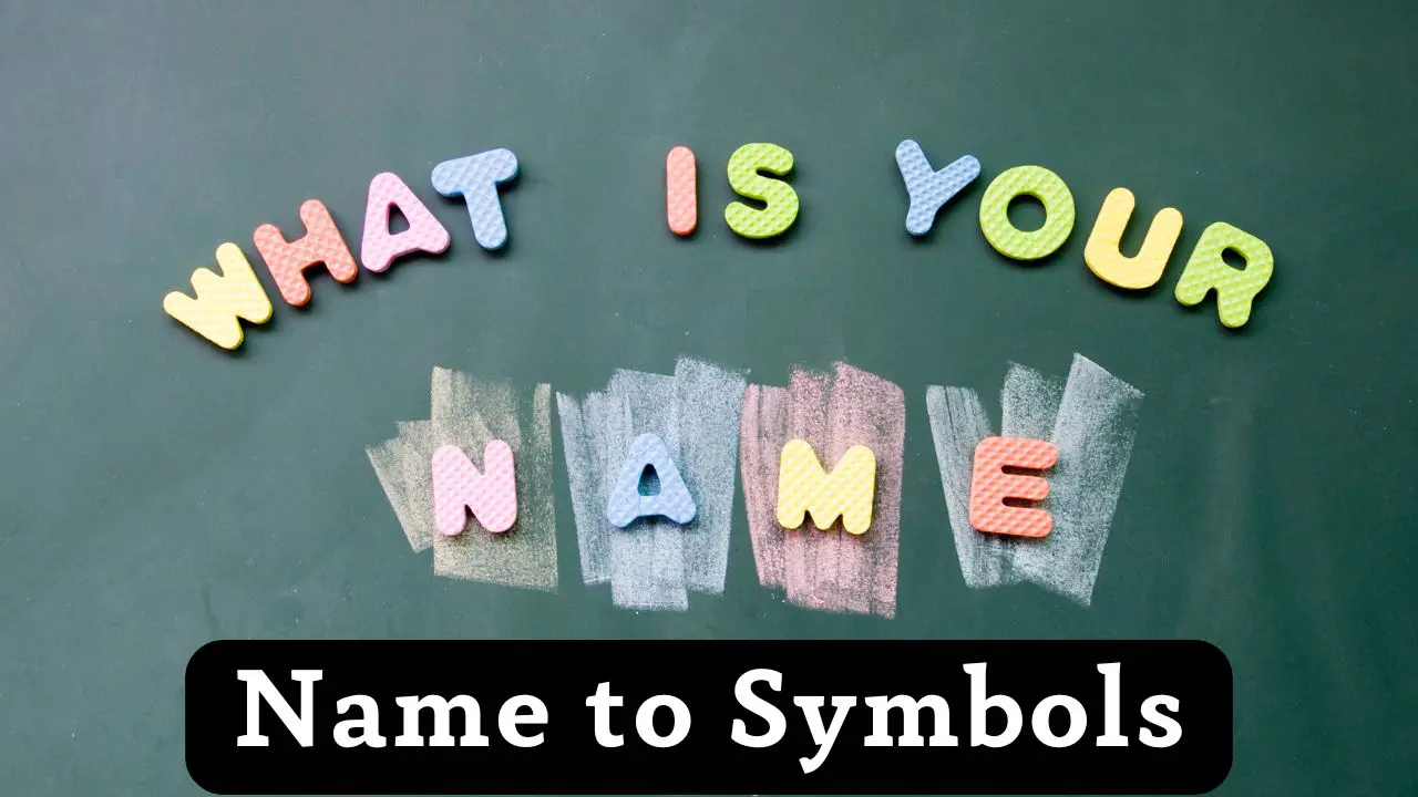 Name to Symbols