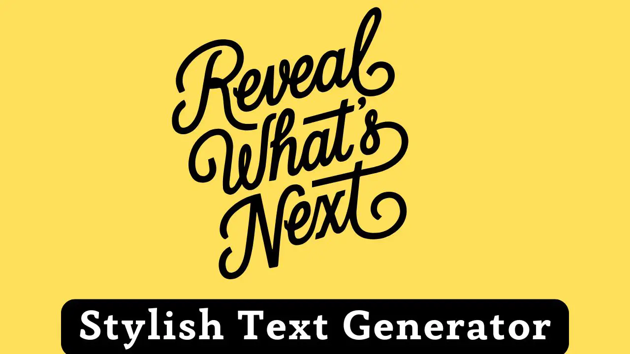 Stylish Text Generator