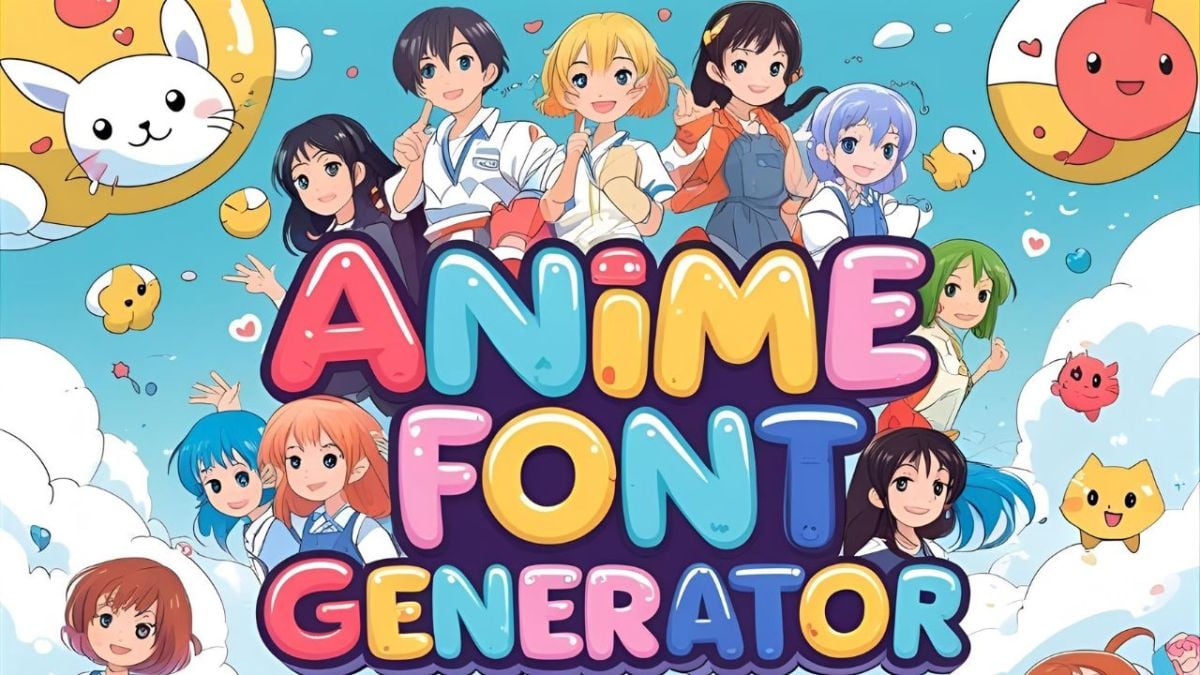 Anime Fonts Generator