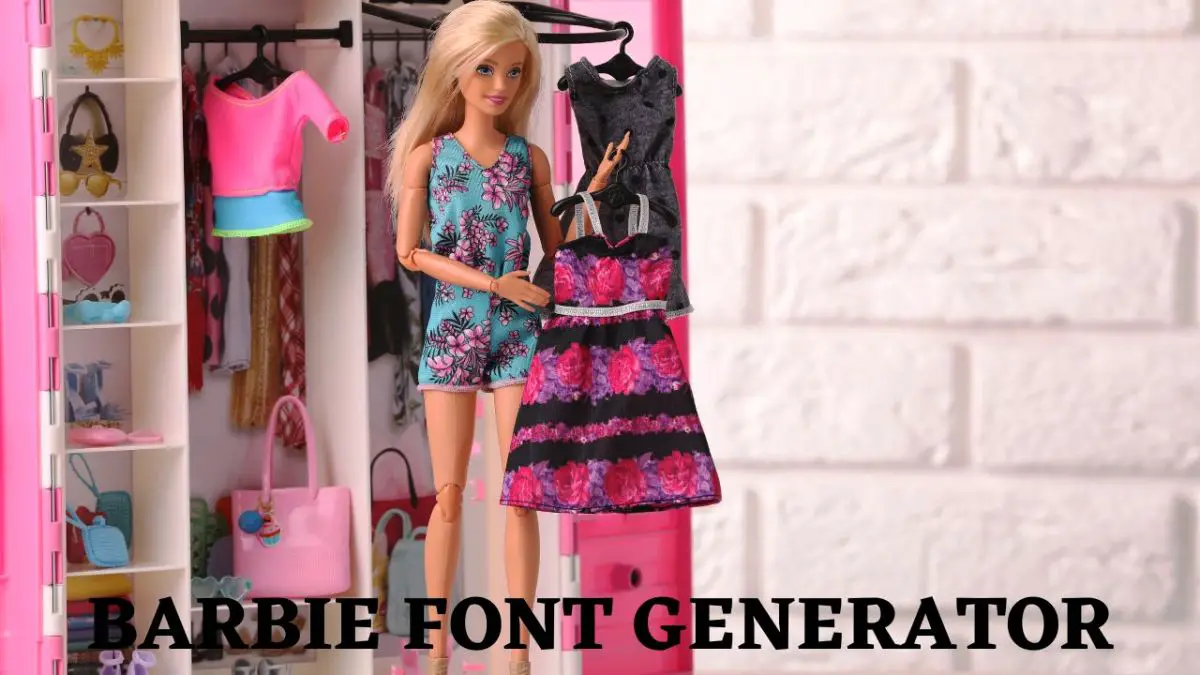Barbie Font Generator