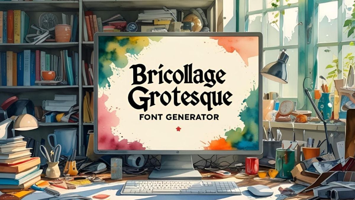 Bricolage Grotesque Font Generator