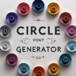 Circle Font Generator
