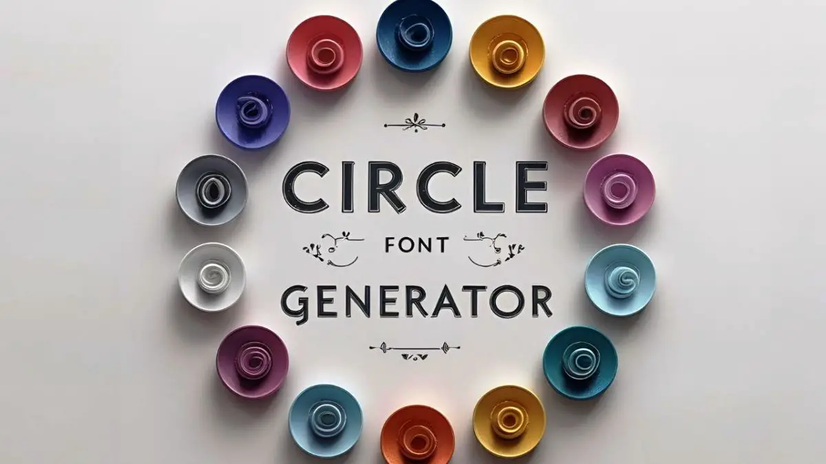 Circle Font Generator