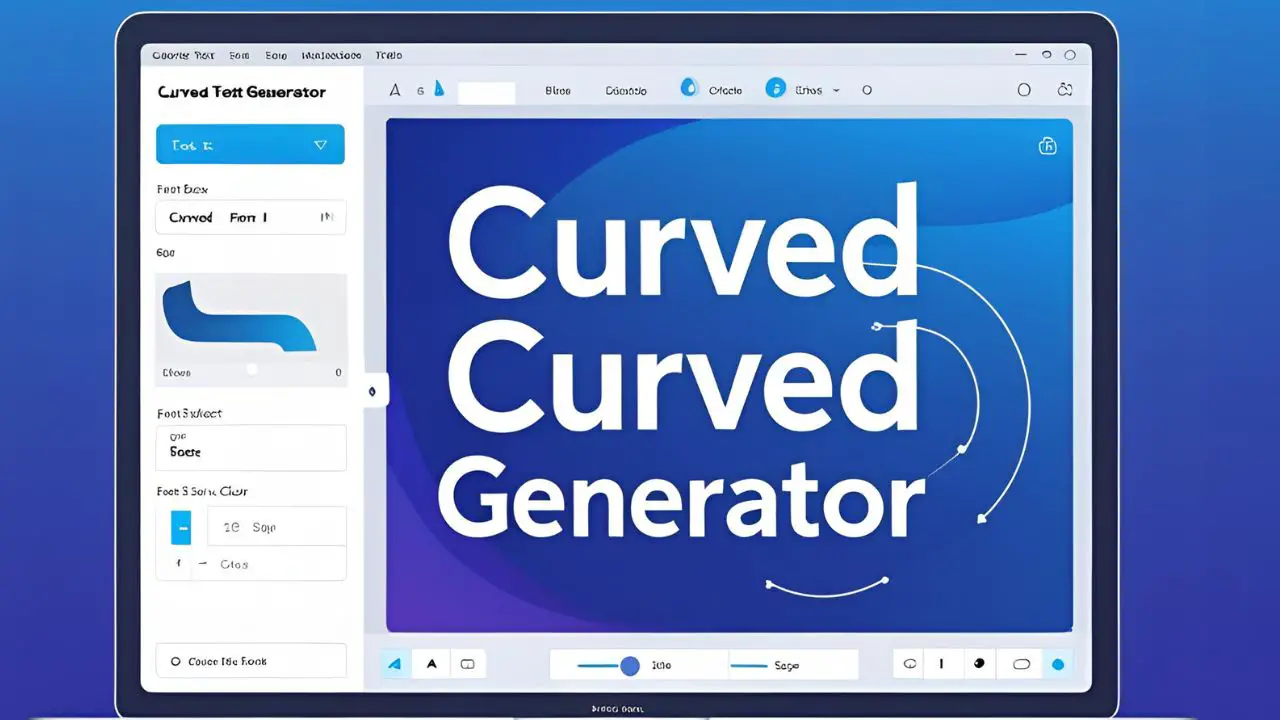 Curved Text Generator