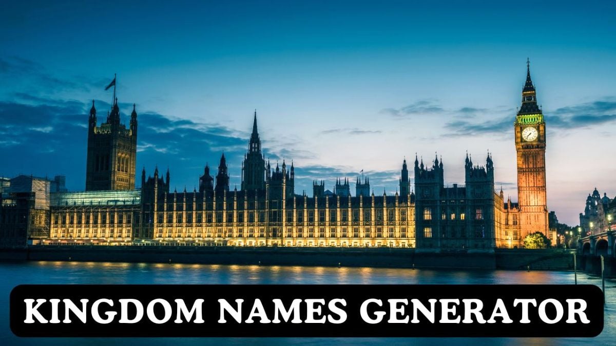 Kingdom Names Generator