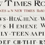 New Times Roman Font Generator