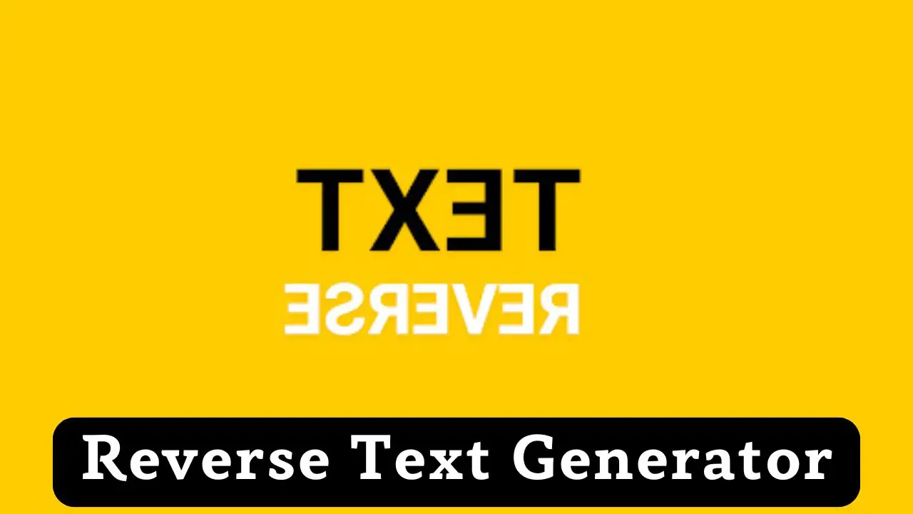 Reverse Text Generator