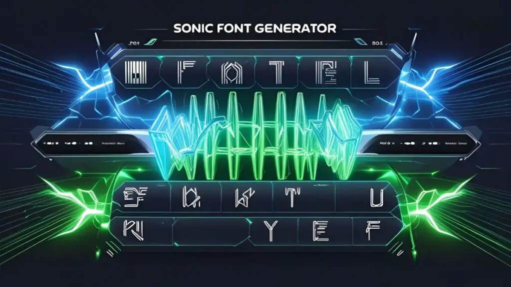 Sonic Font Generator