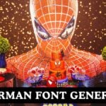 Spiderman Font Generator