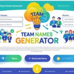 Team name generator using keywords