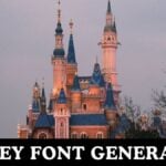 Disney Font Generator