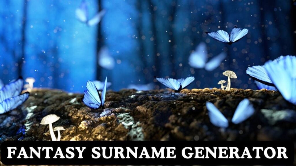 Fantasy Surname Generator