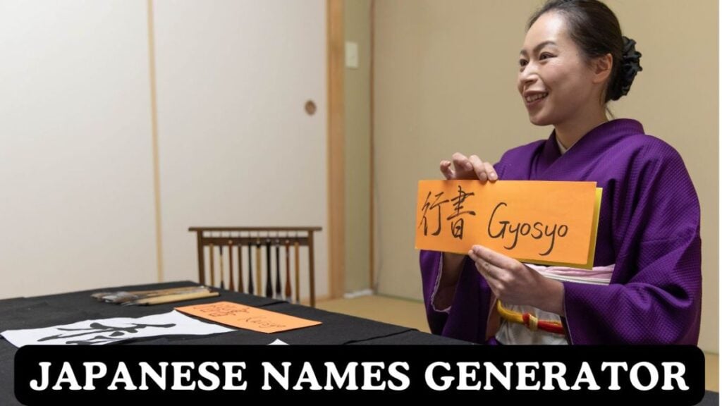 Japanese Names Generator