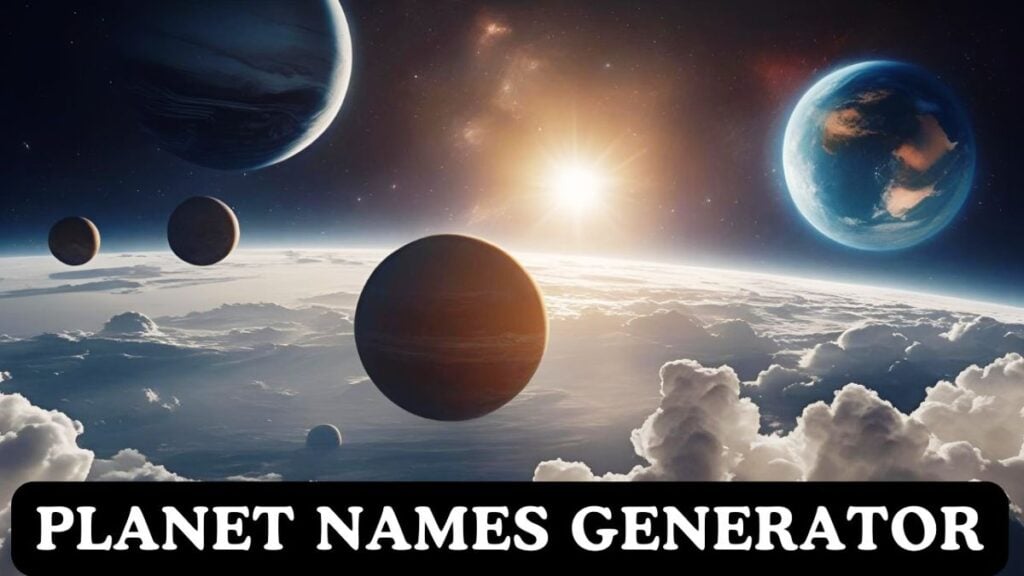 Planet Names Generator