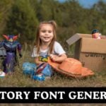 Toy Story Font Generator