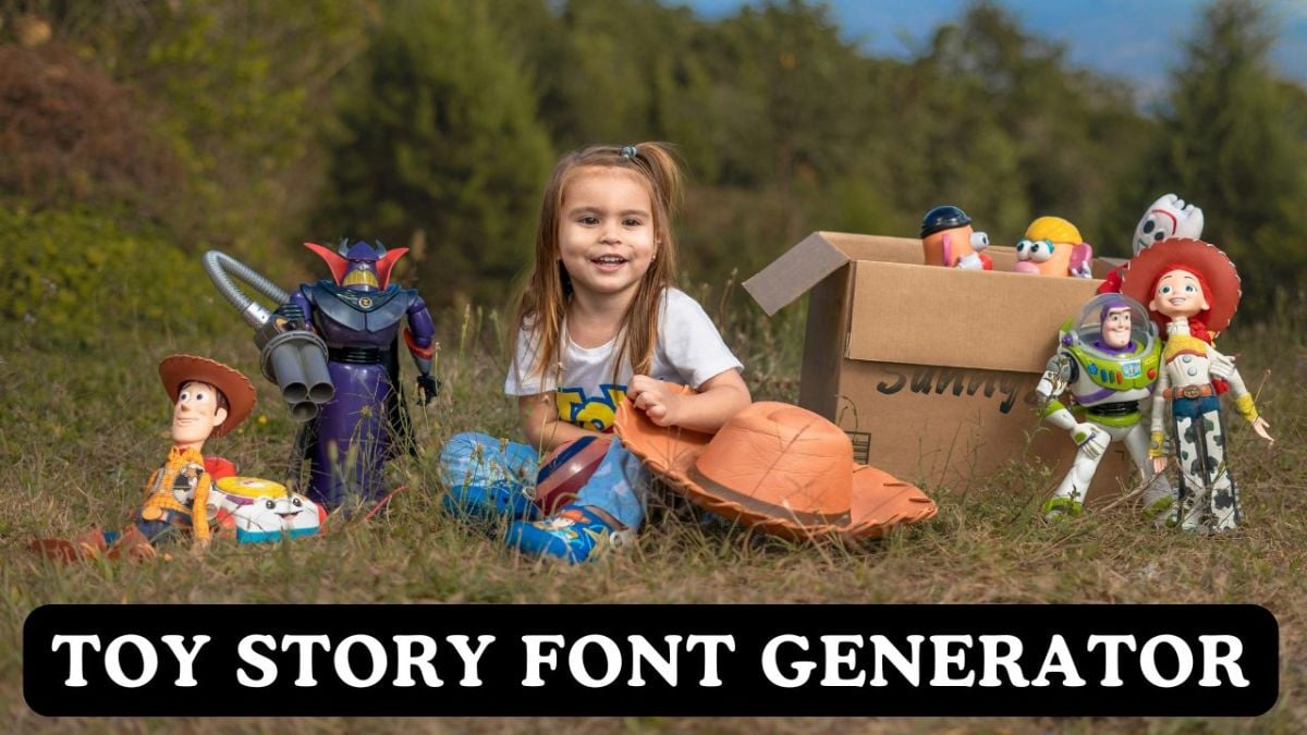 Toy Story Font Generator