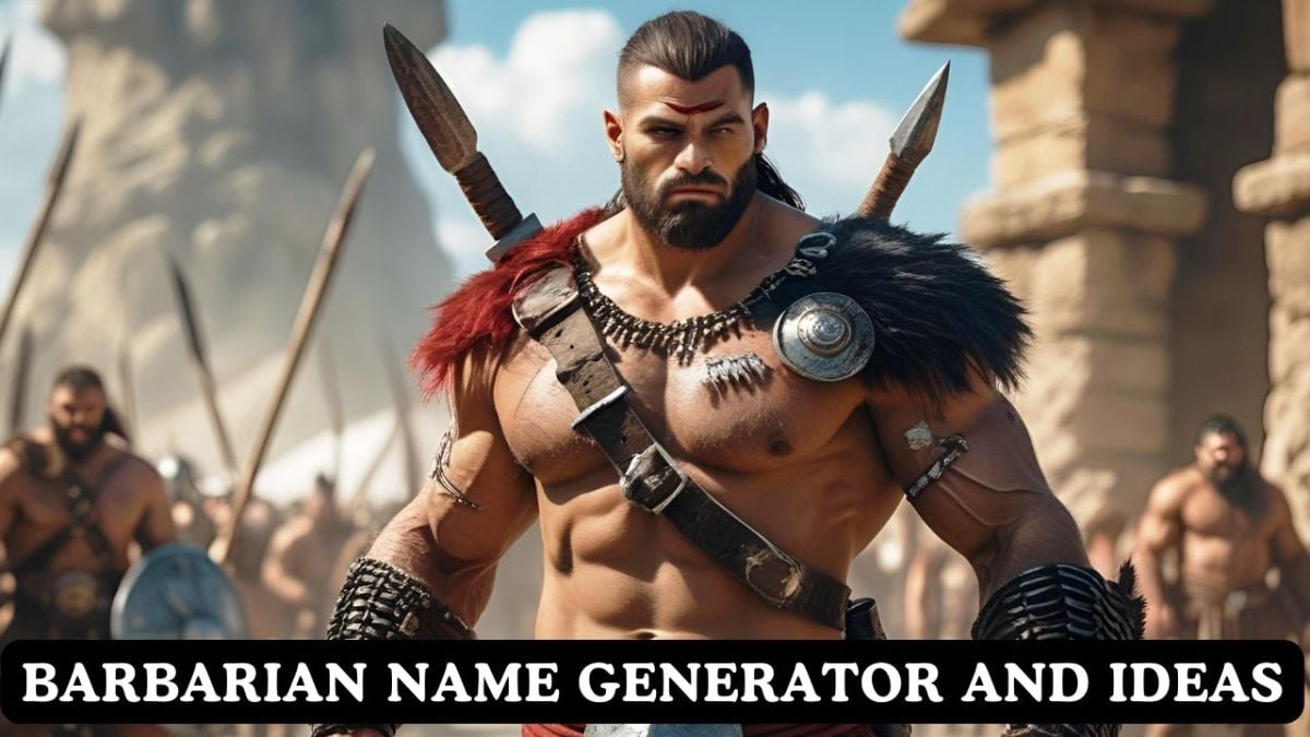 Barbarian Name Generator and Ideas