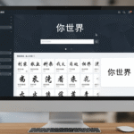 Chinese Font Generator 