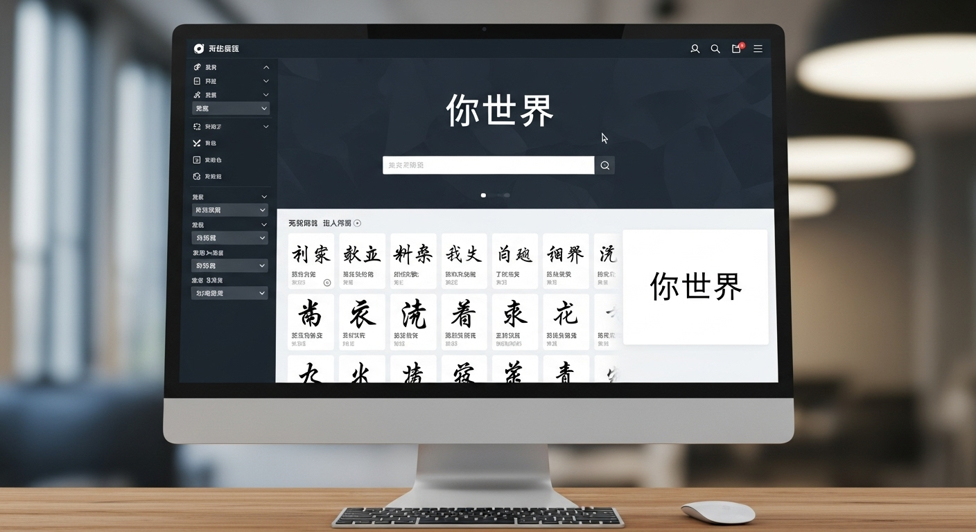 Chinese Font Generator 