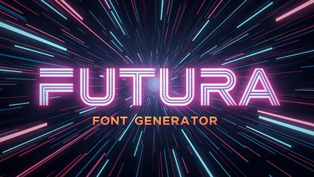 Futura Font Generator
