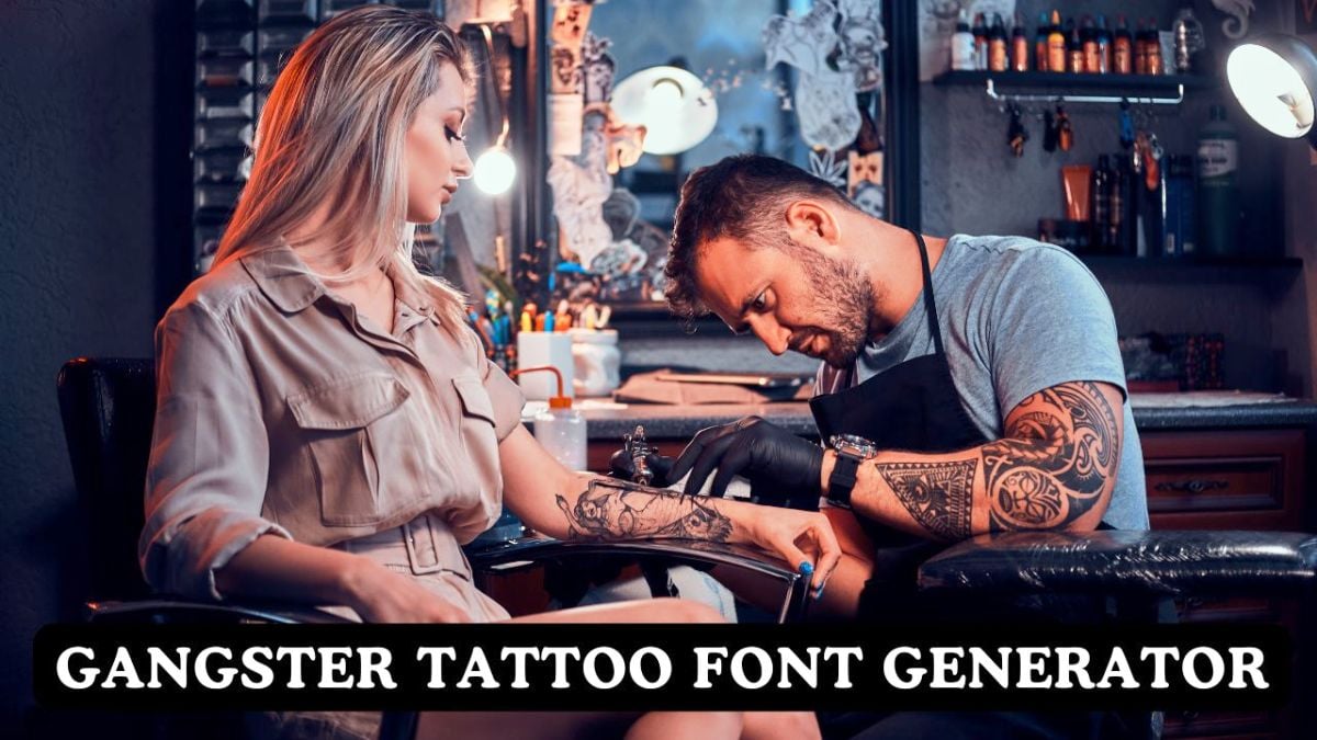 Gangster Tattoo Font Generator
