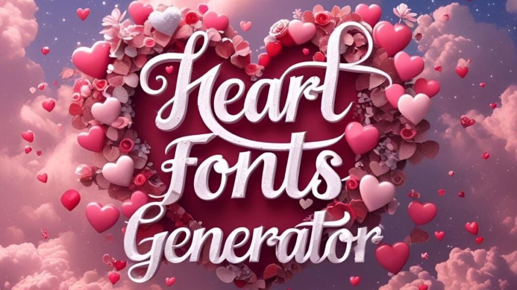 Heart Fonts Generator