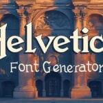 Helvetica Font Generator