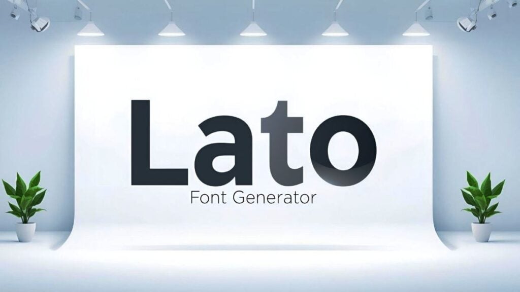 Lato Font Generator