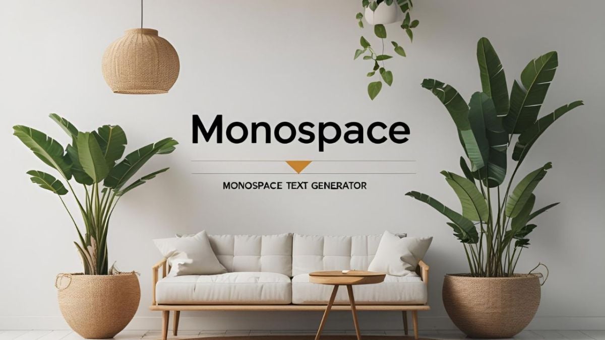 Monospace Text Generator