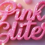 Pink Glitter Text Generator