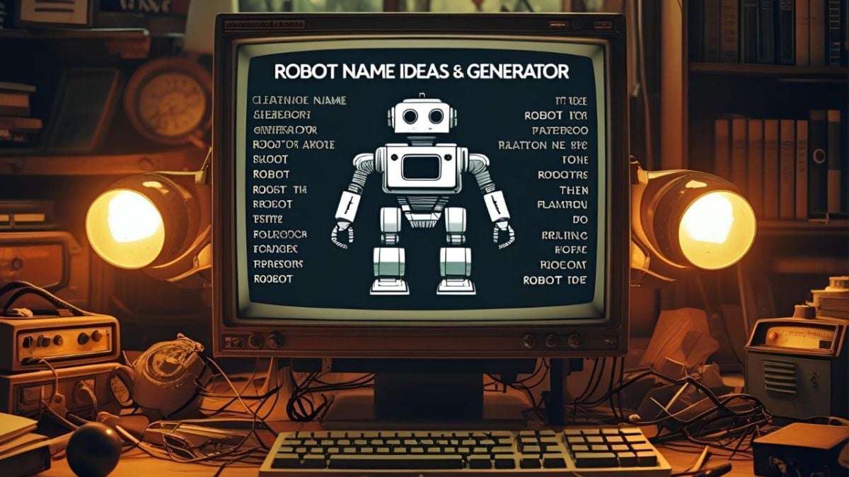Robot Name Ideas & Generator