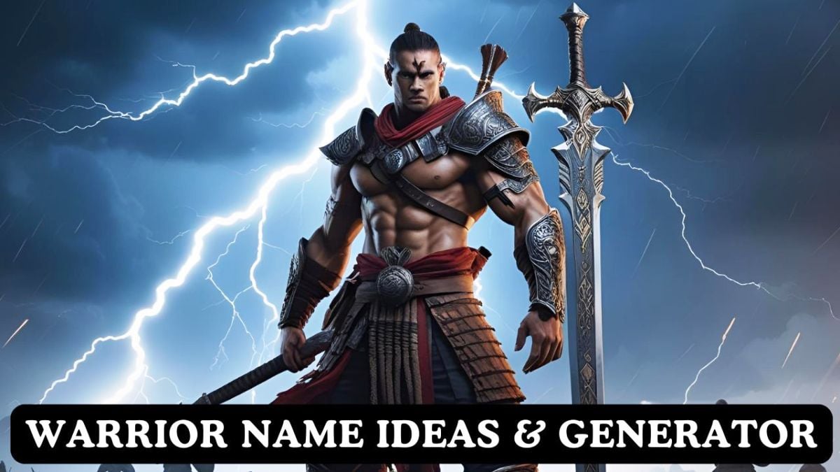 Warrior Name Ideas & Generator