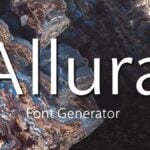 Allura Font Generator