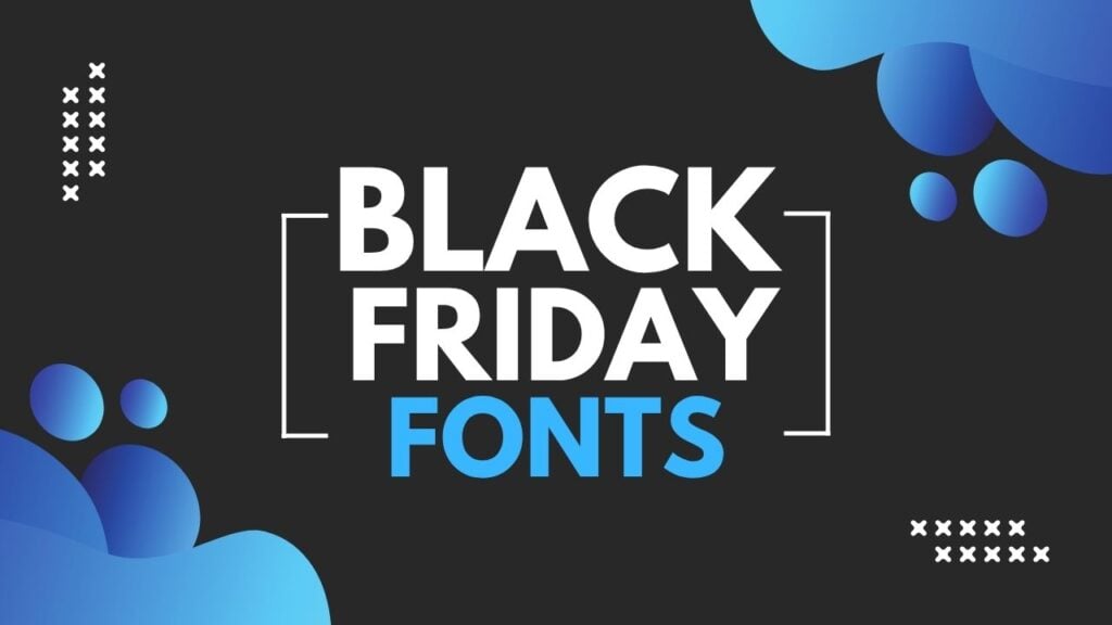 Black Friday Font